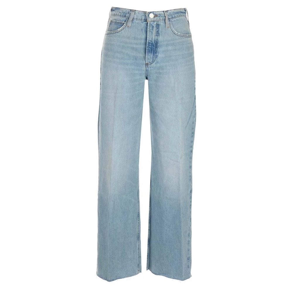 FRAME High ‘N’ Tight Wide Leg Jeans